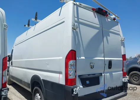 2021 Ram Promaster 3500 Cargo Van High Roof 159 Wb Ext из США, поврежденный, VIN 3C6MRVJG1ME532751